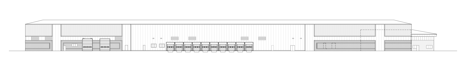 Warehouse Side Elevation